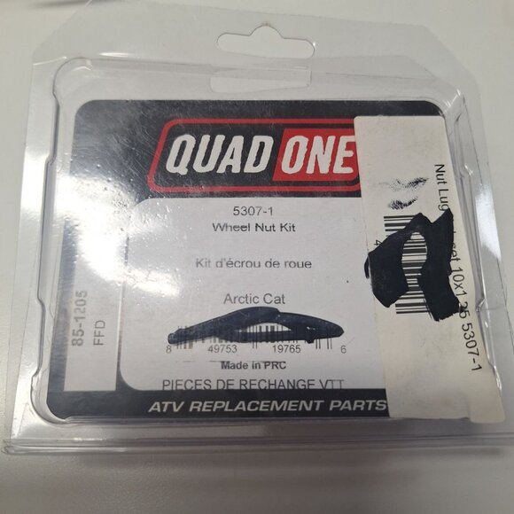 Quad One 5307-1 Wheel Lug Nut Kit Replacement Arctic Cat Prowler Wildcat Mudpro - Picture 2 of 5